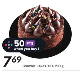 Sobeys Brownie cakes offer
