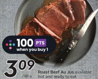 Sobeys Roast beef au jus offer
