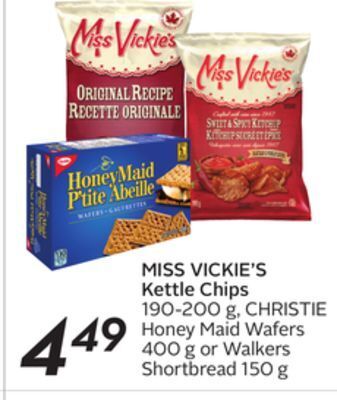 Sobeys Miss vickie's kettle chips offer