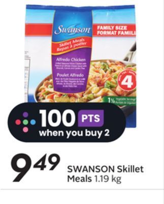 Sobeys Swanson skillet meals offer