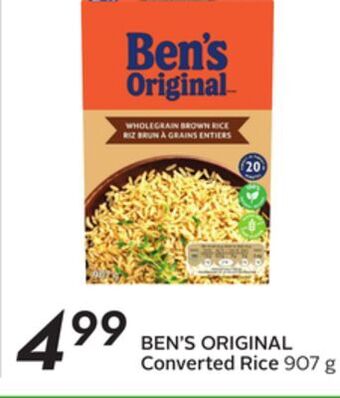 Sobeys Ben's original converted rice offer