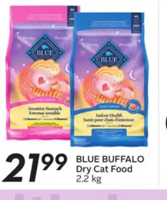 Sobeys Blue buffalo dry cat food offer