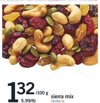 Fortinos Sierra mix offer