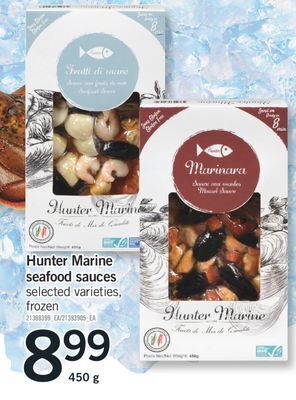 Fortinos Hunter marine seafood sauces, 450 g offer