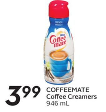 Sobeys Nestle coffeemate coffee creamers offer