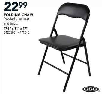 RONA Gsc folding chair offer
