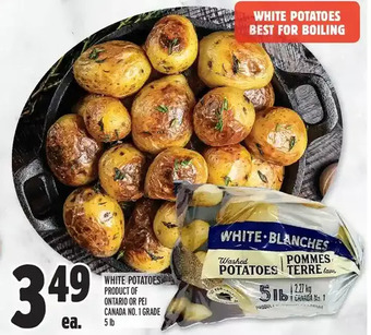 Metro White potatoes offer