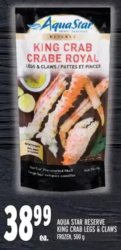 Metro Aqua star reserve king crab legs & claws offer