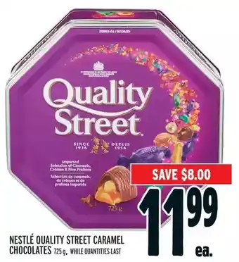 Metro Nestlé quality street caramel chocolates offer