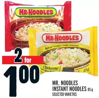 Metro Mr. noodles instant noodles offer