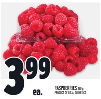 Metro Raspberries offer