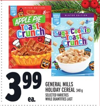 Metro General mills holiday cereal offer