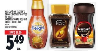 Metro Nescafé or taster's choice instant coffee offer