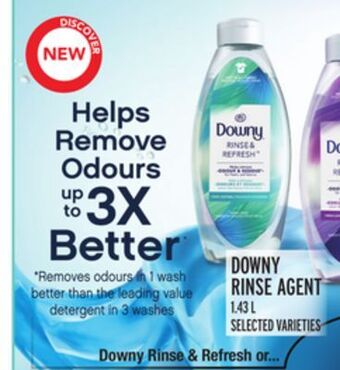 Metro Downy rinse agent offer