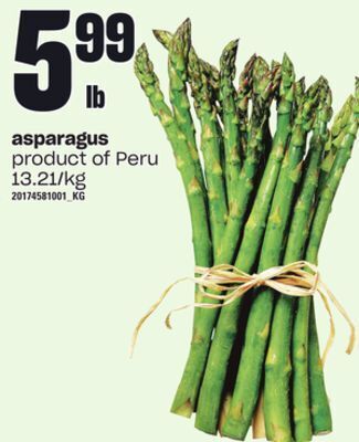 Loblaws Asparagus offer