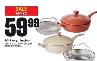 Loblaws Pc® everything pan offer