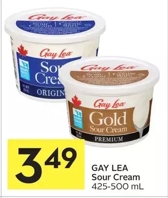 Foodland Gay lea sour cream offer