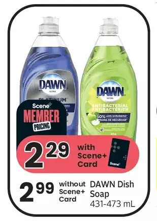 Foodland Dawn dish soap offer