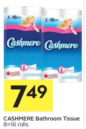 Foodland Cashmere bathroom tissue offer