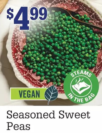 M & M Food Market Seasoned sweet peas offer