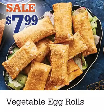 M & M Food Market Vegetable egg rolls offer