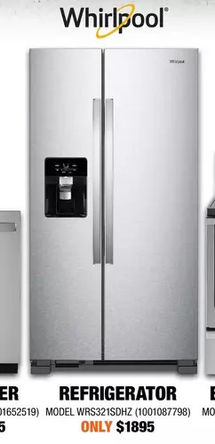 Home Depot Whirlpool refrigerator offer