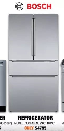 Home Depot Bosch refrigerator offer