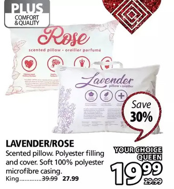 JYSK Lavender/rose offer