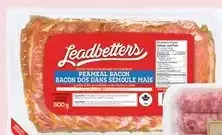 Giant Tiger Leadbetter peameal bacon offer