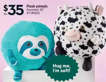 Giant Tiger Plush animals offer