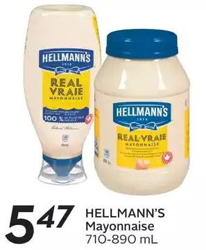 Sobeys Hellmann's mayonnaise offer