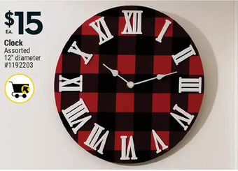 Giant Tiger Clock offer