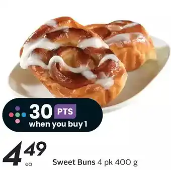 Sobeys Sweet buns offer
