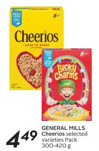 Sobeys General mills cheerios offer