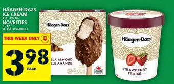 Food Basics Haagen-dazs ice cream | novelties offer