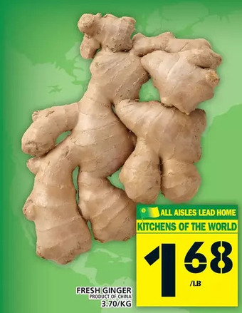 Food Basics Fresh ginger offer