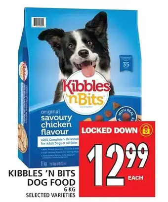 Food Basics Kibbles 'n bits dog food offer