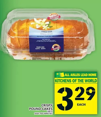 Food Basics Crispy pound cakes offer