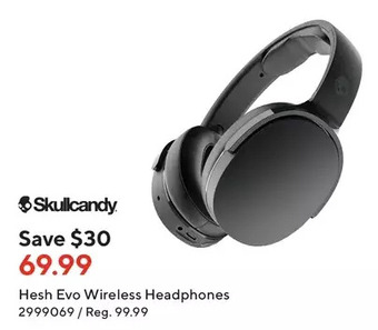 Staples Skullcandy hesh evo wireless headphones offer