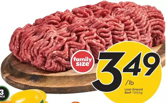 Sobeys Urban Fresh Lean ground beef offer