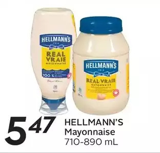 Sobeys Urban Fresh Hellmann's mayonnaise offer