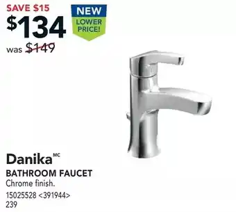 RONA Danika bathroom faucet offer
