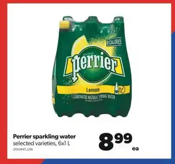 Real Canadian Superstore Perrier sparkling water, 6x1 l offer