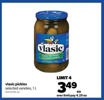 Real Canadian Superstore Vlasic pickles, 1 l offer