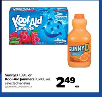 Real Canadian Superstore Sunnyd, 1.89 l or kool-aid jammers 10x180, ml offer