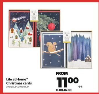 Real Canadian Superstore Life at home™ christmas cards offer