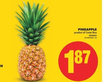No Frills Pineapple offer