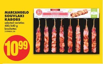 No Frills Marcangelo souvlaki kabobs, 480/640 g offer