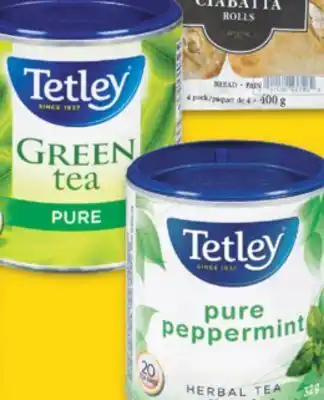 No Frills Tetley tea, 20-24's offer