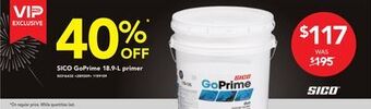RONA Sico goprime 18.9-l primer offer